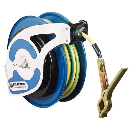 Avvolgitore Di Messa A Terra 1 X 6 Lungh.=12 m Aperto,