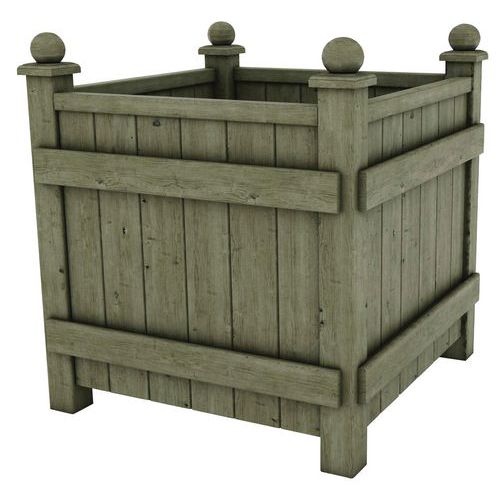 Fioriera Arles 95x95 Alt. 105 con globi,