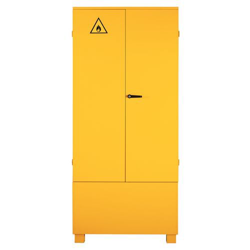 Armadio di protezione 200L Lamiera Acciaio Giallo,