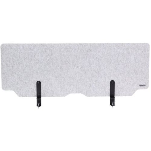 Separatore per scrivania l1300 griglio chiaro kit pinze GY04,