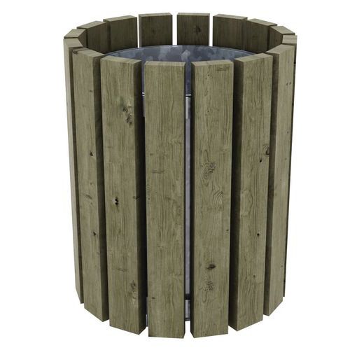 Cestino Rhuys in pino D50 Alt. 60,