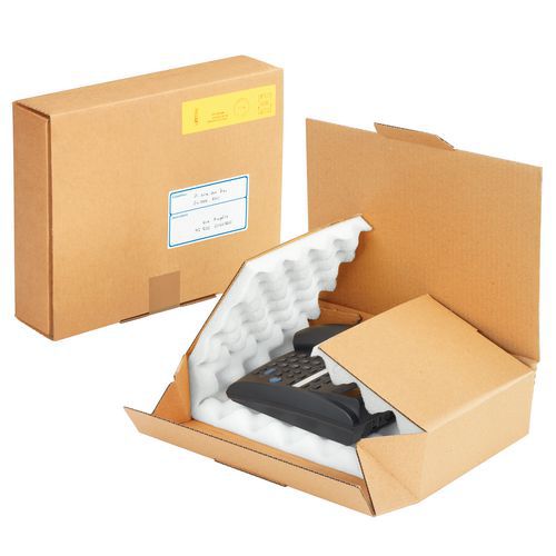 20 Scatole Di Cartone Per Spedizioni 60x40x40 Cm – Scatolone Avana, Imballaggio Resistente Per Traslochi E Magazzino
