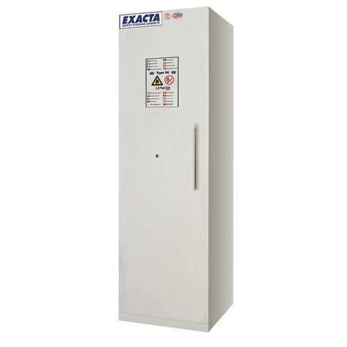 Armadio resistente per 90 minuti grigio 1 anta,