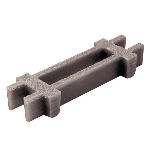 GRIGLIA grigio poliestere 1x2 m 19x19x30 mm,