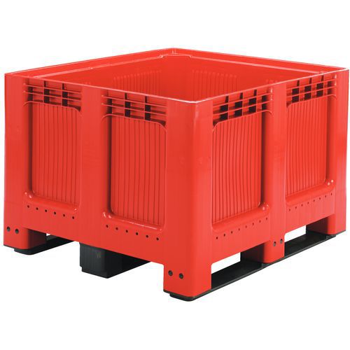 Cassa-pallet Geobox 543 l, 3 solette, fondo e pareti pieni,