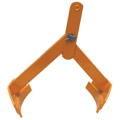 Pinza semi-automatica per fusti-presa vertic Portata 350kg,