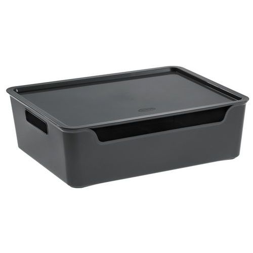 Scatola contenitore Bella 9,15L grigio riciclata,