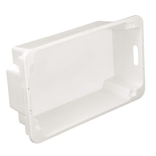 CONTEN. IMPIL. INCAST. 32 L BIANCO 600X400X 200 MM,