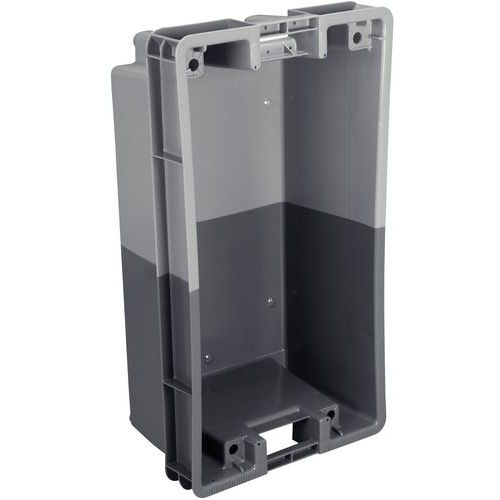 Contenitore impilabile a incastro 60 L - Bicolore - Grigio/Grigio chiaro,