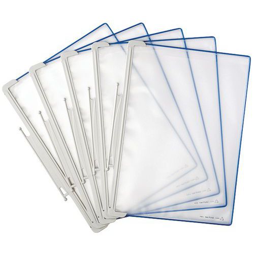 Conf 5 Cartelline Tarifold Blu BLEUES,