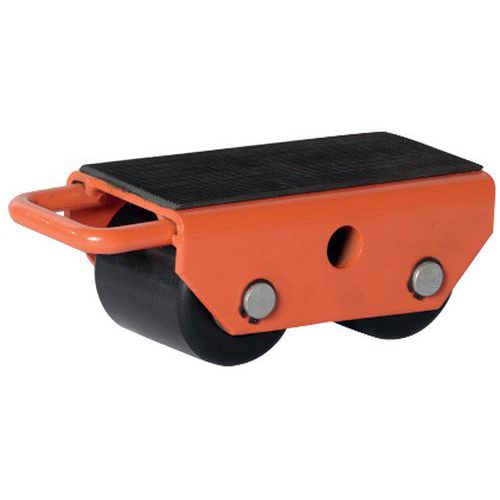 Carrellino con rotelle fisse - Capacità 2500 kg,