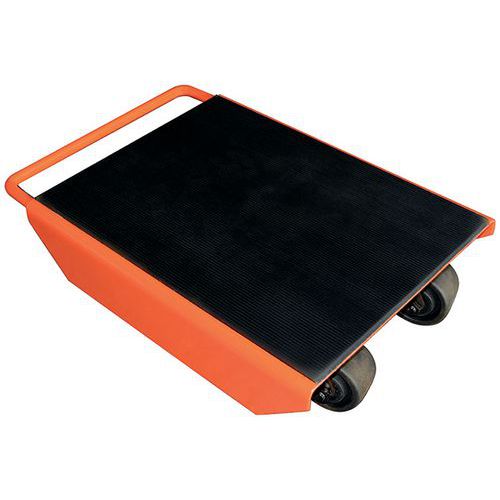 Carrellino con rotelle girevoli - Capacità 1000 kg,