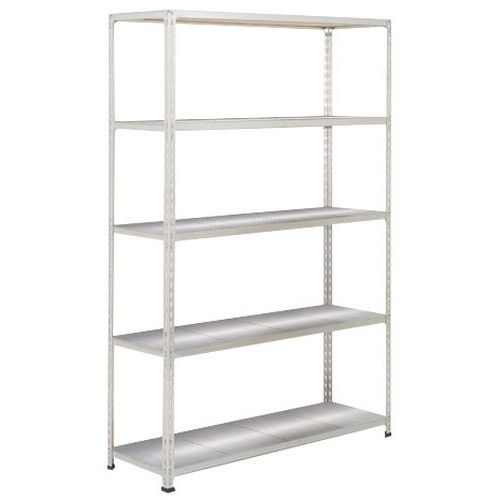 Scaffalatura Rapid 2 1980x1220x305 5 ripiani metallo zincato,