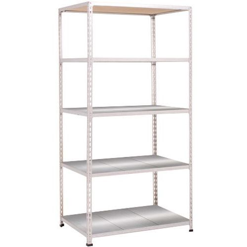 Scaffalatura Rapid 2 5 rip met 1830x915x610 grigio chiaro,