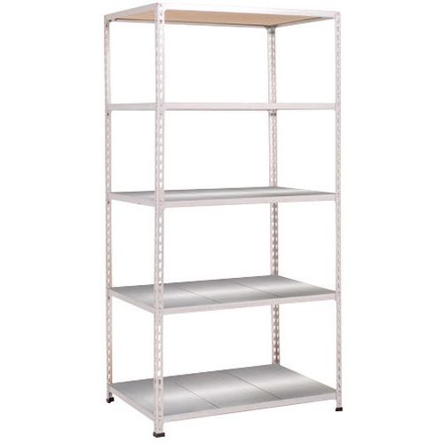 Scaffalatura Rapid 2 5 rip met 1830x915x380 grigio chiaro,