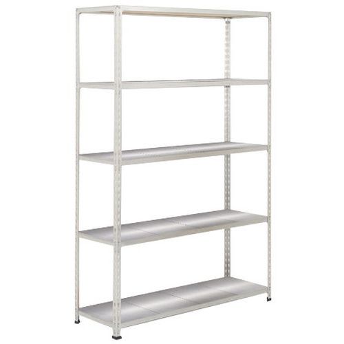 Scaffalatura Rapid 2 5 rip met 1830x1220x610 grigio chiaro,