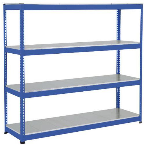 Scaffalatura Rapid 1 metallo 1980x2 440x610 blu,