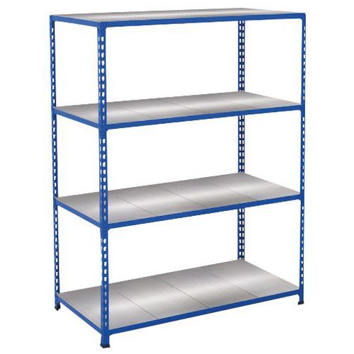 Scaffalatura Rapid 2 1980x1525x455 4 ripiani met blu epos,