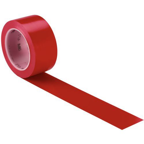 Nastro in vinile 471 rosso 50 mm x 33 m,