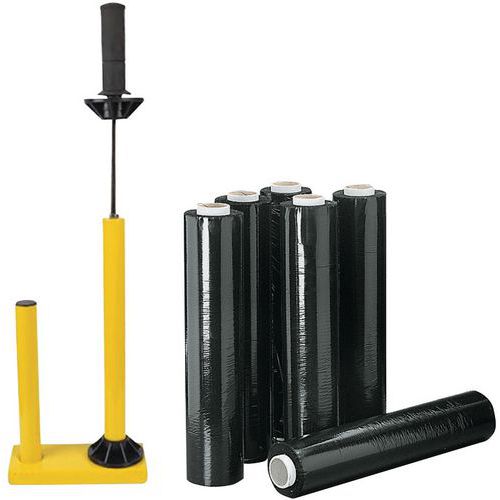 6 film estens Cast opachi + svolgitore portatile 17 micron,