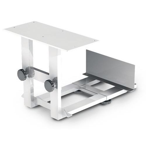 Supporto Per Computer Cpu Profondità:34 cm Col:Grigio,