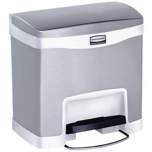 Contenitore Slim Jim Step On Front Step acciaio inox 15litri,