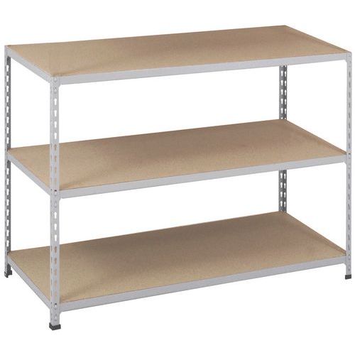 Scaffalatura magazzino Manutan Rapid 2 914x1220x380 zincata,