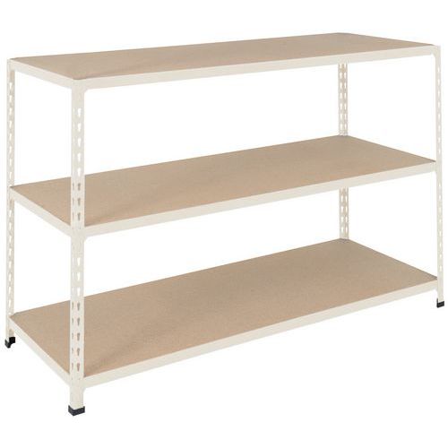 Scaffalatura magazzino Manutan Rapid 2 914x1525x610 grigio,