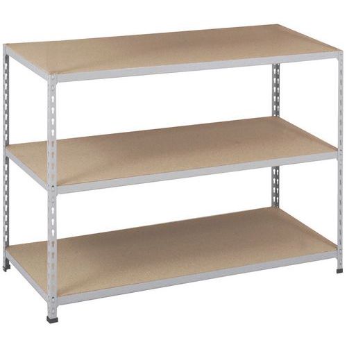 Scaffalatura magazzino Manutan Rapid 2 914x1220x610 zincata,