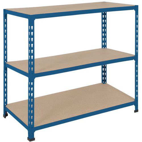 Scaffalatura magazzino Manutan Rapid 2 914x915x610 blu,
