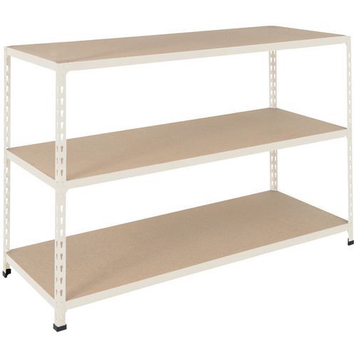 Scaffalatura magazzino Manutan Rapid 2 914x1220x305 grigio,