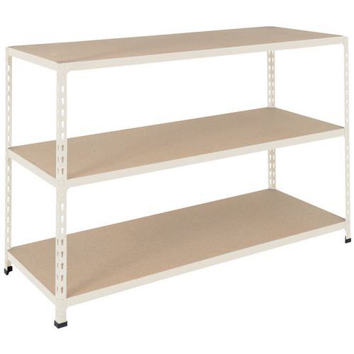 Scaffalatura mag Manutan Rapid 2 914x1220x610 grigio chiaro,