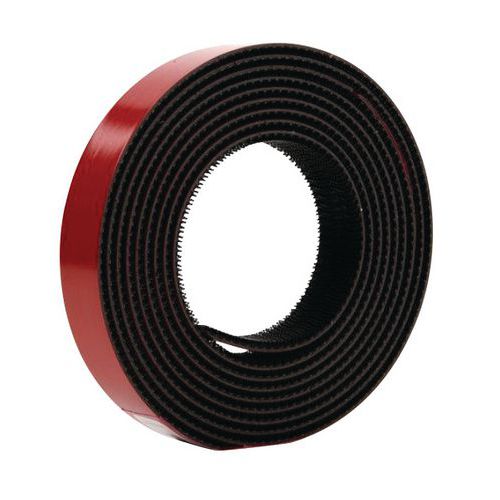 Adesivo acrilico speciale vernice a polvere nera 25,4mmx3m,