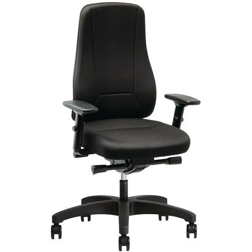 Sedia da ufficio Younico 2456 nera,