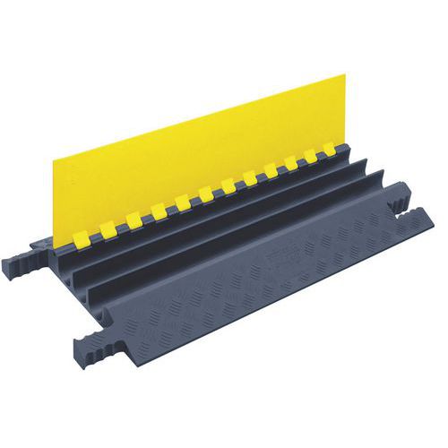 Passacavi a 3 canali Grip Guard® 46x6x91cm giallo/grigio,