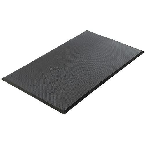 Tappeto antif gomma Posture Mat™ 91cmx102cmx19mm nero,