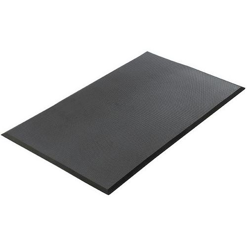 Tappeto antifatica in gomma Posture Mat™ 91cmx152cmx1,9cm nero,
