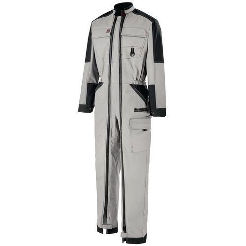Tuta da lavoro Wire bianco/grigio T4,