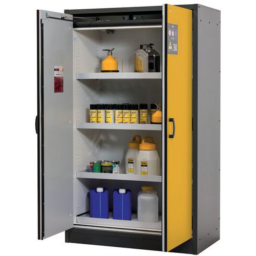 Armadio di sicurezza prodotti infiammabili 1050x519x1626 mm,