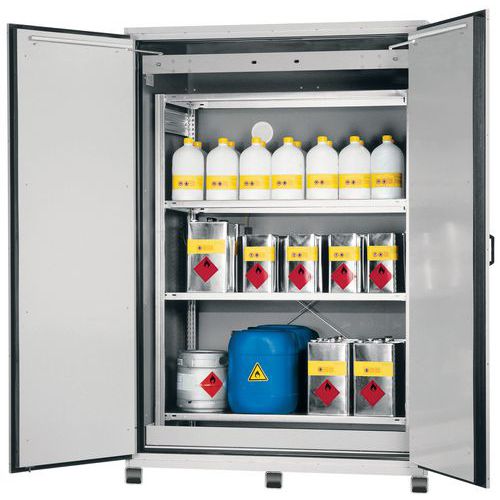 Armadio di sicurezza per stoccaggio fusti 120x129 cm,