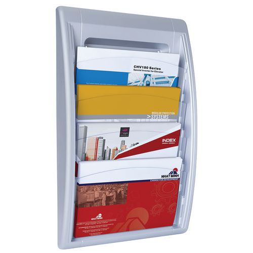 Espositore da parete Quickfit 24x32 alluminio,