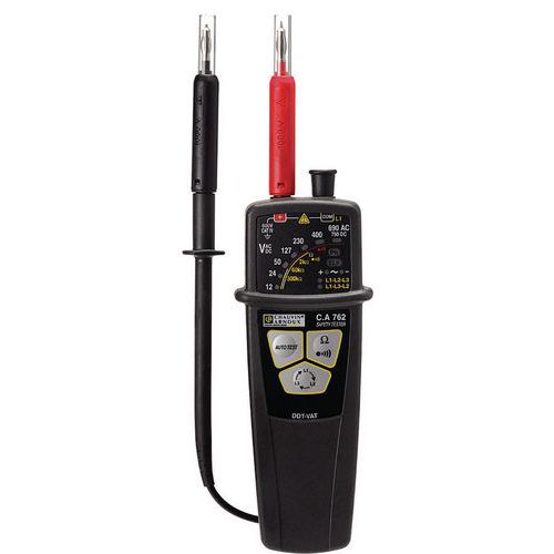 Tester e rilevatore di tensione VAT - C.A 762 IP2X ,