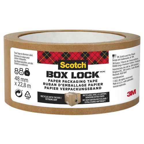 Nastro adesivo in carta Box Lock™ Scotch® - 3M,