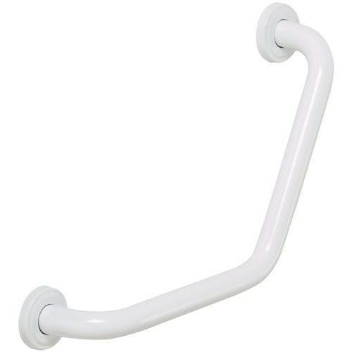 Barra di sostegno angolata bianca,