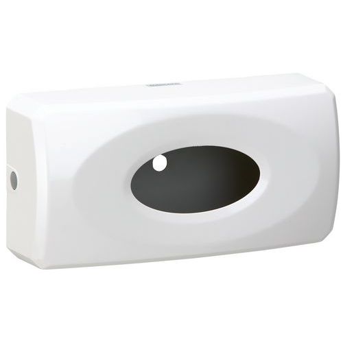 Dispenser da parete per salviette / guanti / cuffie di protezione Sanea Bianco,