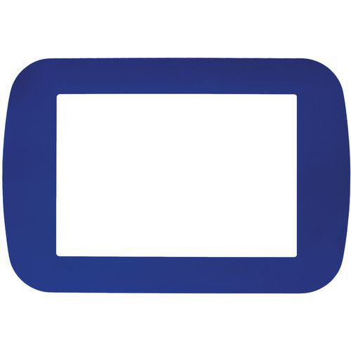 Autoadesivo per marcatura a terra quadrato A4 blu,