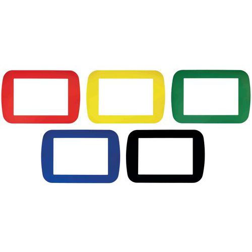 Autoadesivo per marcatura a terra quadrato A4 misto,