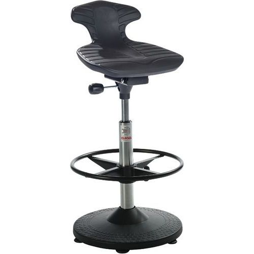 Sgabello Venus Trumpet-Poliuretano-Alto,