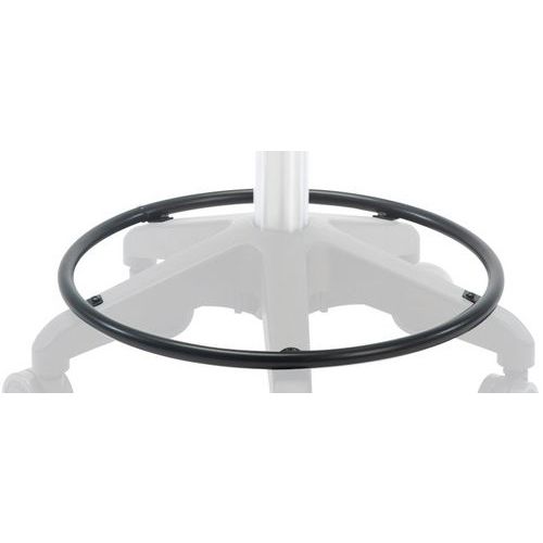 Base poggiapiedi-Bassa-Nera,