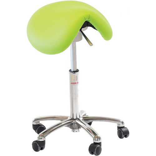 Sedia Dalton Flexmatic-Similpelle-Bassa-Verde,